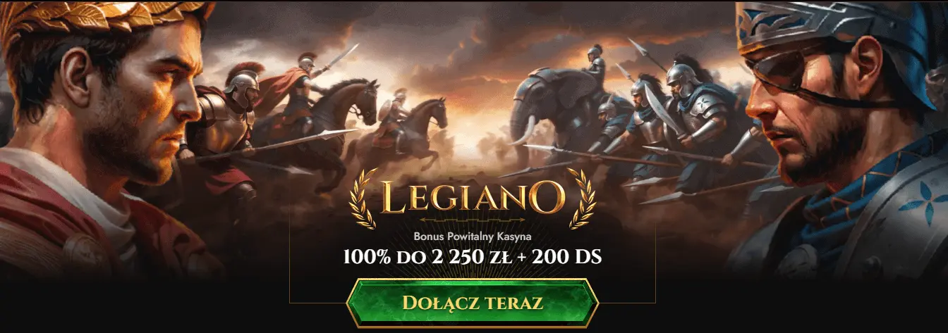 Legiano Casino no deposit bonus
